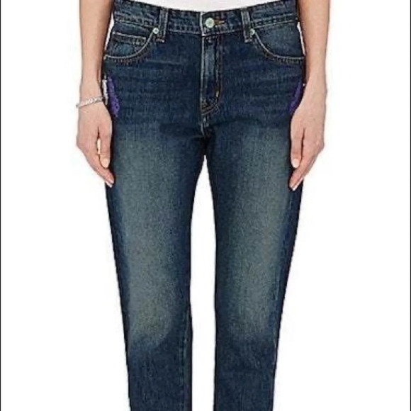 Sandrine Embroidered Jeans - Picture 1 of 8